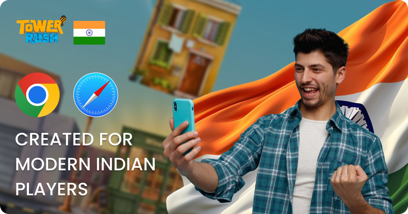 Tower Rush - Game Created for Modern Indian Players