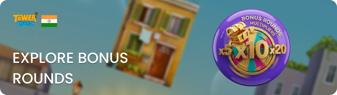 Explore Bonus Rounds in Tower Rush Game