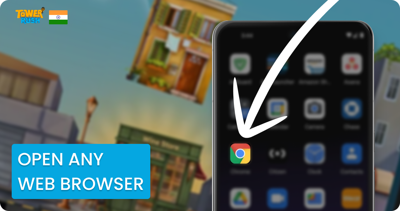 Open Any Web Browser in your Mobile Device