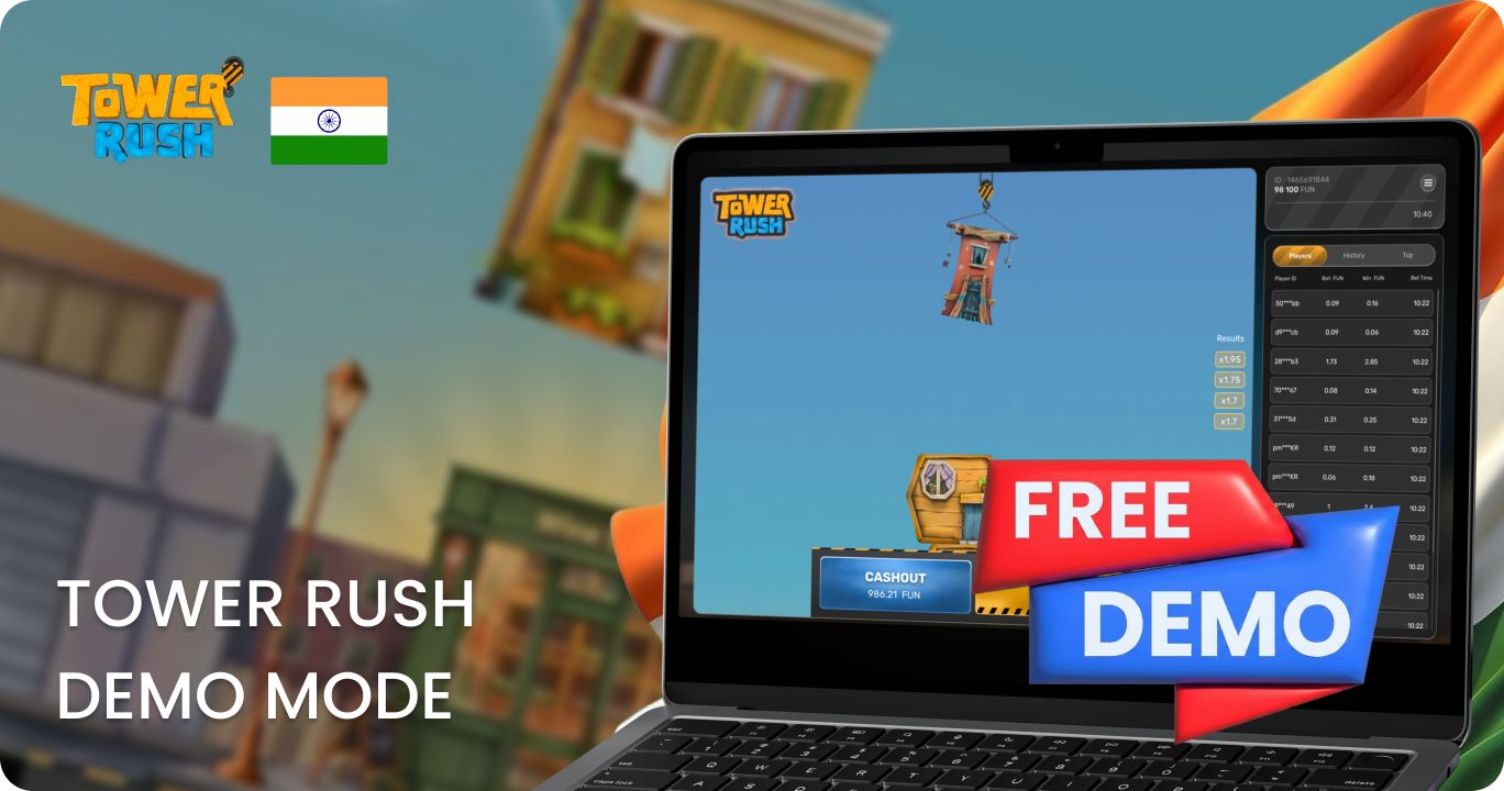 Tower Rush Demo Mode - Free Play Mode in India